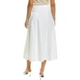 thumbnail image 2 of Proenza Schouler womens  White Label Soft Poplin Wrap Skirt, 2, White, 2 of 3