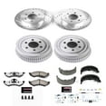 thumbnail image 3 of PowerStop Front and Rear Z36 Truck & Tow Brake Pad Rotor Drum and Shoe Kit Fits: DODGE Select Models K15071DK-36, 3 of 10