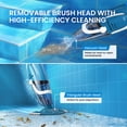 thumbnail image 2 of Cordless Pool Vacuum Cleaner, Handheld Pool Vacuum with 80-Minute Runtime for Above & In-Ground Pools, Spas and Hot Tubs, Strong Suction Power, Fast Charging, 2 of 6