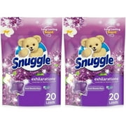 Snuggle Exhilarations in Wash Laundry Scent Booster Pacs, Lavender & Vanilla Orchid, 20 Pods 2 pack - ( 2 pack )