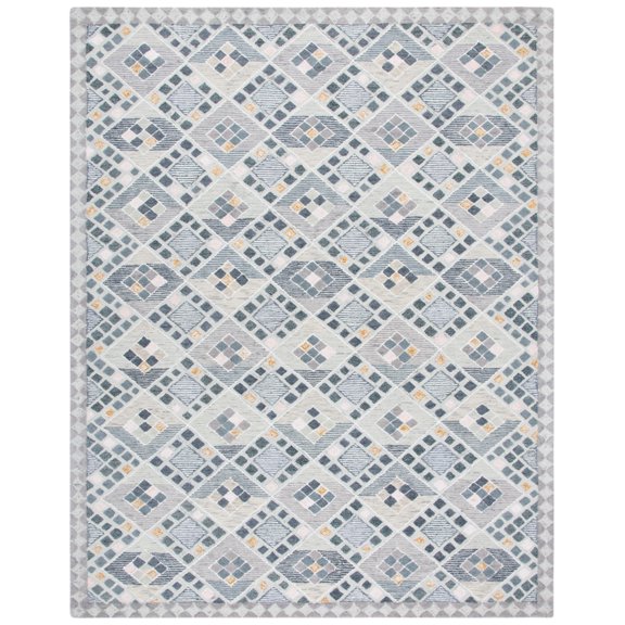 SAFAVIEH Soho Collection SOH876F Handmade Grey / Gold Rug