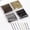 Coffee, variant on Korean Style Black Bobby Pins, Wavy Hair Clips Barrettes for Hair Styling
