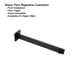 thumbnail image 4 of Brazo Cuadrado De Regadera Rubinett  Negro Mate Acero Inoxidable, 4 of 5