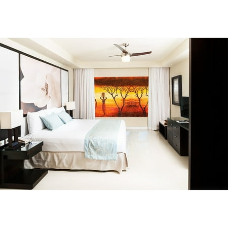 Startonight Mural Wall Art African Theme Illuminated Abstract