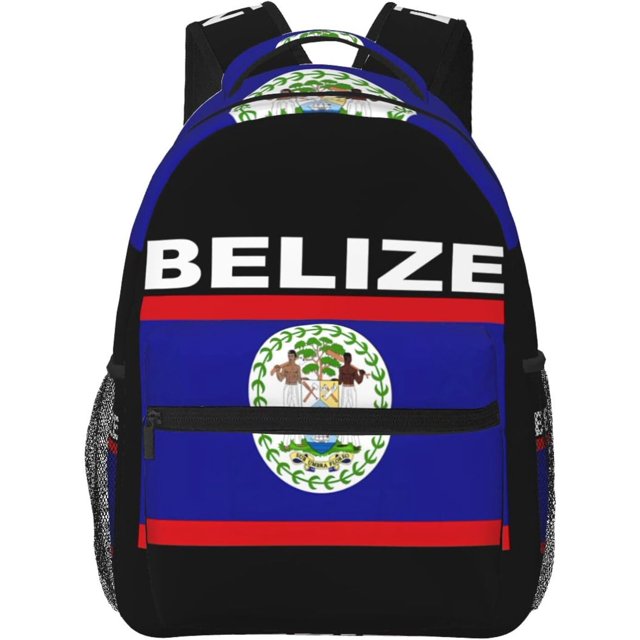 Faith Over Fear Patriotic Christian Cross American Flag Laptop Backpacks Double Shoulder Laptop Pack Bag Daypack Back Pack Bags Rucksack Computer Bag with Side Pockets Front Zipper Pockets