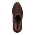 thumbnail image 3 of BELLA VITA Womens Brown Comfort Brennan Round Toe Cone Heel Zip-Up Leather Dress Boots 8.5 N, 3 of 4