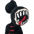 thumbnail image 3 of Muñeca de gato negro con cabeza de sirena para niños y niñas, juego de 2 (cabeza de sirena negra + gato negro), 3 of 5