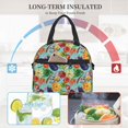 thumbnail image 4 of Balery Vegetable (2) Bolsa de Almuerzo Impresa, Caja de Almuerzo Reutilizable, Bolsa Térmica Aislada para Almuerzo, Bolsa Antiderrames, 4 of 7