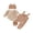 Khaki, variant on Cjfdfy Newborn Girl Boy Bear Romper Overall Infant 3pcs Outfit Set Long Sleeve Striped Romper Bear Embroidery Overall Suspender Pants Hat Sets Cute Bear Fall Winter Outfits Bodysuit 0-18 Months