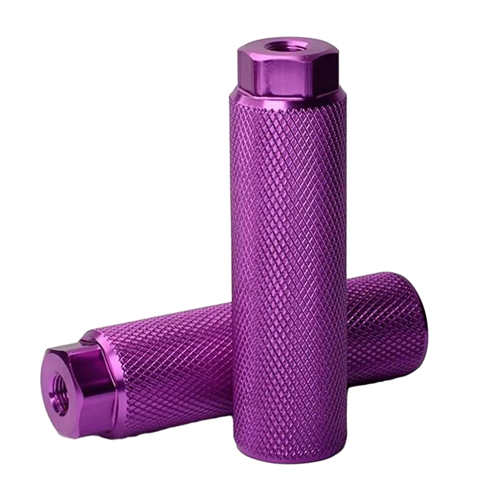 Guardoinrt 2pack lot Premium Bike Pegs Durable Aluminum Alloy Construction For Mountain Bikes Precise Fit Purple 1Set Walmart