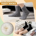 thumbnail image 6 of Fuzzy Socks for Women, Super Soft Cozy Slipper Socks for Women, Women's Winter Warm Sleeping Sock, 6 of 6