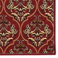 thumbnail image 3 of Linon Elegance England Polypropylene 2'x3' Rug in Red and Cream, 3 of 3