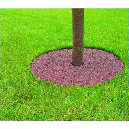 20pcs Breathable Non-Woven Fabric Mulch Rings Tree Shrubs Barrier 19.7'' 