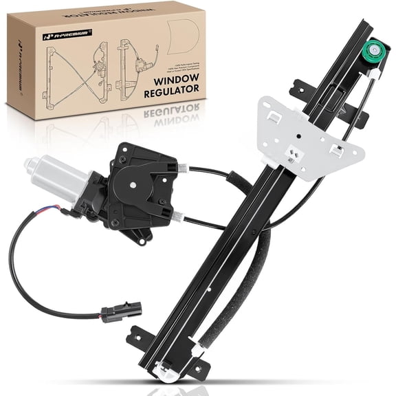 A-Premium Power Window Regulator with Motor Replacement, Front Left Driver Side