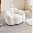 thumbnail image 2 of Modern Adult Pillow Chair with Armrest in Soft Plush, 1 Seat Size, Ideal for Reading, Relaxing in Various Environments, 2 of 11