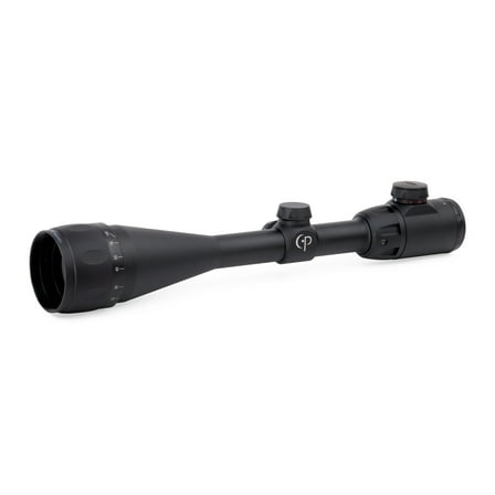 CenterPoint 6-20x50mm Magnification, Riflescope with Tag and BDC Illuminated Reticle (Black)
