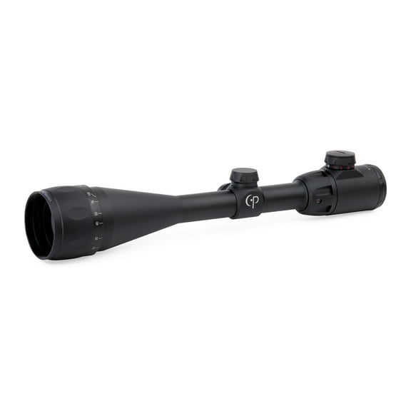 CenterPoint 6-20x50mm Magnification, Riflescope with Tag and BDC Illuminated Reticle (Black)