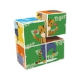 thumbnail image 1 of Montessori Cubes Building Blocks Block Educational Plastic Puzzle Matching Block for Ages 3 Years and up Children Kids Boys Girls animales del bosque, 1 of 9