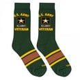 thumbnail image 4 of Cool Socks United States Armed Forces Army Veteran, Mens Womens Crew, Funny Graphic Print, Large, 4 of 5