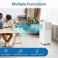 thumbnail image 3 of IdealHouse 10000 BTU Portable Air Conditioner, 3-in-1 AC Unit for Rooms Up to 450 Sq. Ft, Fast Cooling, Dehumidifier & Fan, Remote Control, Quiet Sleep Mode, Easy Install with Window Kit, 3 of 7