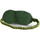 thumbnail image 3 of 3D Eye Mask Sleeping, Fluff Face Sleeping Funny Novelty Cartoon Frog Eye Cover Eyeshade Night Mask Sleep Travel Mask (Green), 3 of 4