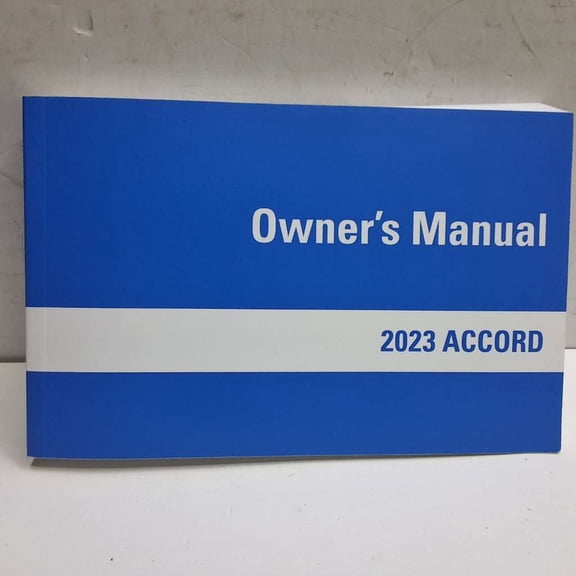 Pre-Owned Factory 2023 Honda Accord owners manual