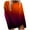 Red 1, variant on Womens Tops Plus Size Casual Loose Fall 2025 Long Sleeve Round Neck Striped Color Block Print Blouse Shirt Pullover Tops,Pink 1,L