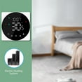 thumbnail image 4 of Lepmerk Smart LCD Touchscreen Thermostat for Electric Heating, 16A Programmable Weekly Timer, Black TP908UHP, Compatible with Underfloor and Boiler Systems, 4 of 6