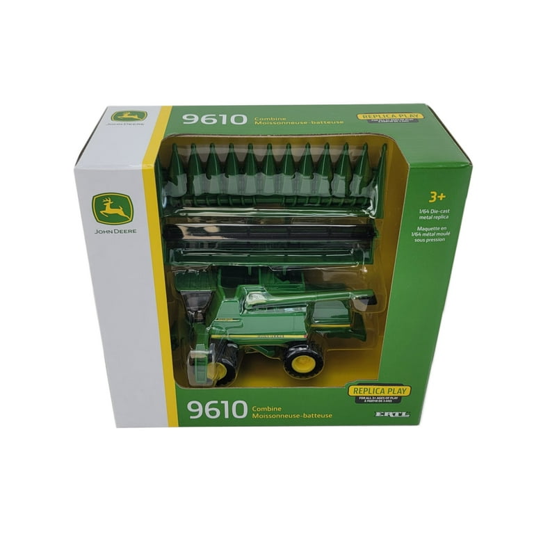 John Deere Hobby Set Toy with Trailer, Skid Steer, Truck - LP75988
