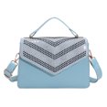 thumbnail image 1 of Women's Leather Satchel Purse Handbag, 1 of 5