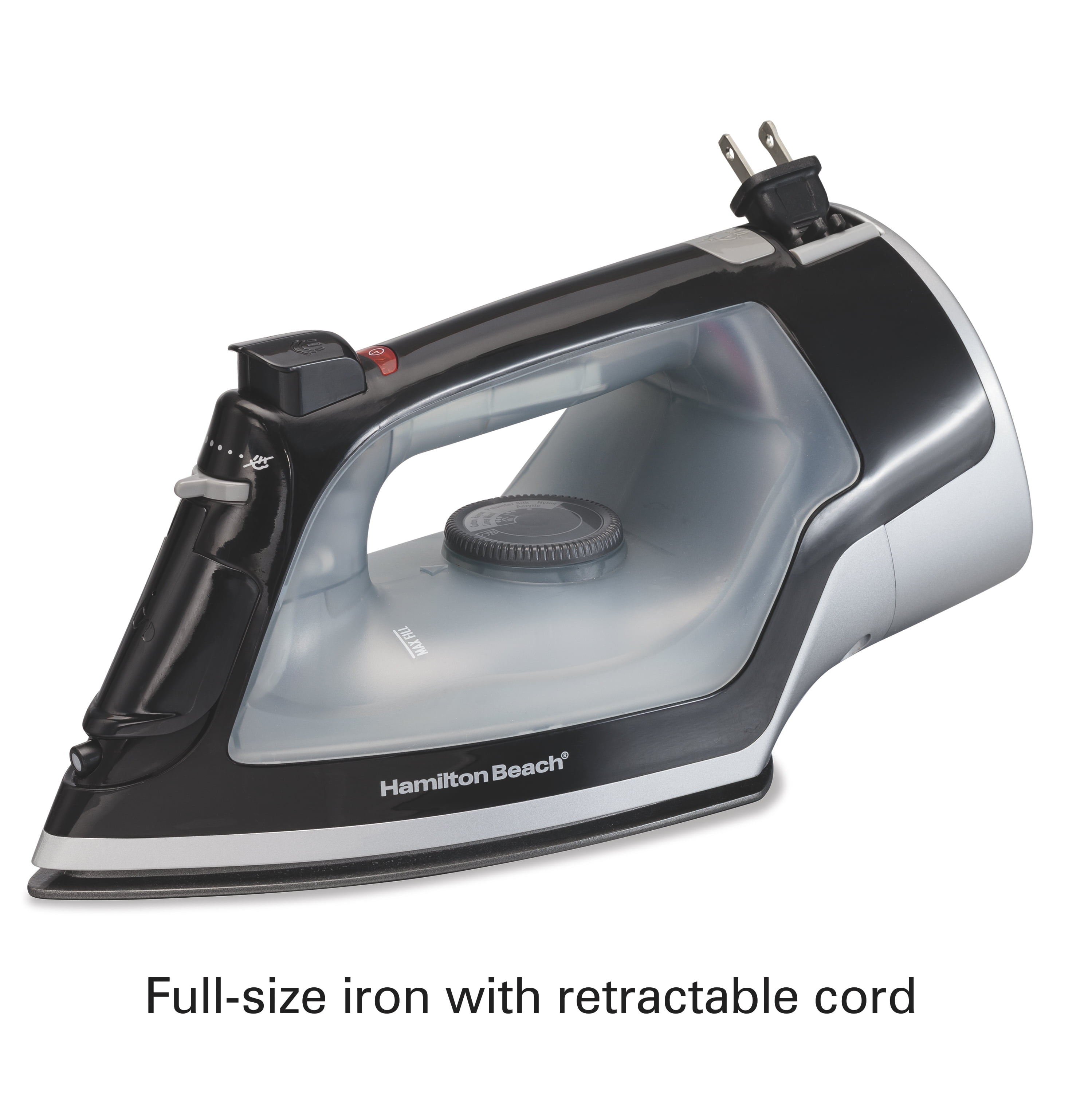 Hamilton Beach Full Size Retractable Cord Iron Model 14289 Hamilton Beach Full Size Retractable Cord Iron Model 14289 Com