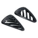 thumbnail image 5 of 2 uds cubierta de salida de ventilación de aire de coche embellecedor delantero superior estilo de fibra de carbono reemplazo para Mazda CX‑3 CX3 2017-2018 Jadeshay A, 5 of 8