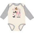 thumbnail image 3 of Inktastic Ballerina I Love Ballet Dance Gifts Girls Long Sleeve Baby Bodysuit, 3 of 5