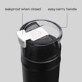 thumbnail image 5 of Bubba Water Bottle, 24 Oz, Stainless Steel, Vacuum Insulated Leakproof, DualSip 2-Way Lid, Office Siren, 5 of 10