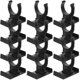 thumbnail image 2 of 12pcs Plastic Kitchen Leg Plinth Clip Furniture Leveler Chairs Raiser Retainer, 2 of 3