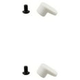 thumbnail image 1 of Riwesomey Gancho para guardabarros Abrazadera de rueda Pieza reemplazada Multicolor Tamaño compacto Accesorios mejorados Suministros exquisitos Blanco 2piezas, 1 of 6