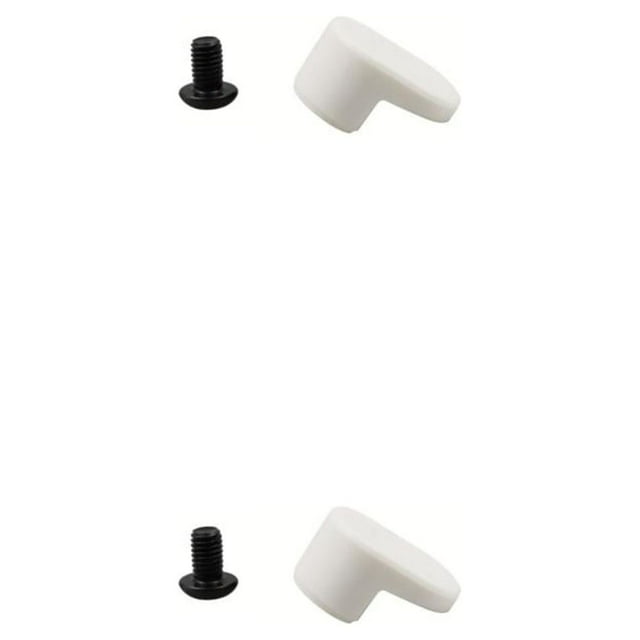 Riwesomey Gancho para guardabarros Abrazadera de rueda Pieza reemplazada Multicolor Tamaño compacto Accesorios mejorados Suministros exquisitos Blanco 2piezas