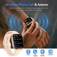 thumbnail image 2 of Reloj inteligente QTLLBT Bluetooth Call Fitness Tracker para mujeres y hombres, 2 of 7