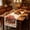 A, variant on Fall Table Runner,Kitchen Table Decor,Fall Table Runner,Autumn Pumpkin and Leaves Thanksgiving Table Decorations for Indoor Dining Room Kitchen Home Decor(C 6FT)