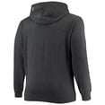 thumbnail image 3 of Men's New Era Charcoal Cleveland Browns Big & Tall Primary Logo Pullover Hoodie, 3 of 3
