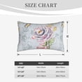 thumbnail image 6 of Bixox Vintage Rose Printed Pillow Protector,Super Soft Ideal for Home,Guests,Rentals - 20"x30", 6 of 8