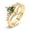 Yellow Gold, variant on Natural Moss Agate Gemstone Genuine 925 Sterling Silver Ring for Women Kite Cut Women's Ring Set for Engagement Silver 925 Jewelry