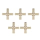 thumbnail image 1 of 5 uds 4 vías en cruz 6 -12mm tubo conector de lengüeta para accesorios de tubería conjunta 10 mm Zulema Conector de manguera cruzada, 1 of 6