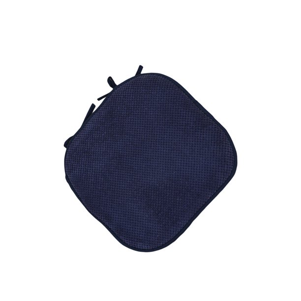 Cateissary Cojín para asiento, alfombrilla para silla, alfombrillas para sofá, accesorios para el hogar, decoraciones flexibles, regalo dulce de larga Decoración del hogar Azul oscuro Cateissary HA084156-02
