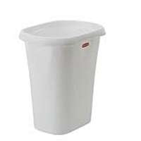 Rubbermaid 5L51 Open Top Wastebasket, 12 qt 9-1/2 in L x 11.700 in W x 13.3 in D, Plastic