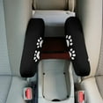 thumbnail image 4 of Yuyamidu Dog Paw Car Seat Arm Rest Cover Black Armrest Cover for Car Truck Van Armrest Covers 2 Pcs Car Front Seat Armrest Cover Car Interior Accessories, 4 of 7