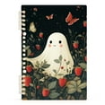 thumbnail image 7 of FORMRS 1-Subject Spiral Notebook 8" x 5" College Ruled 60 Refillable Sheet A5 Hard Cover, 2 Pack, Happy Ghost, 7 of 7