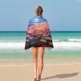 thumbnail image 4 of Independence Day Of The United States Flag Ultra Fine Fiber Beach Towels for Travel And Quick Drying Absorbent Towels for Swimming, 4 of 7