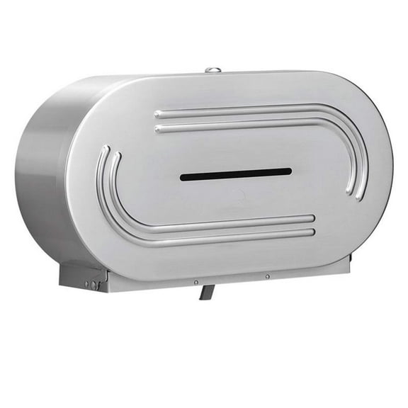 Bradley 5425-000000 - Jumbo Dual Roll Toilet Paper Dispenser