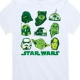 thumbnail image 3 of Star Wars - St. Patrick's Day Yoda and Friends - Toddler And Youth Short Sleeve Graphic T-Shirt, 3 of 5